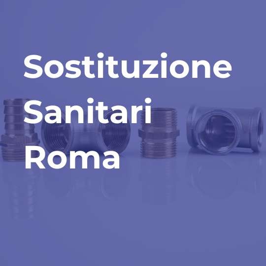 sostituzione sanitari roma